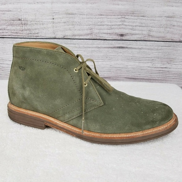 olive green chukka boots